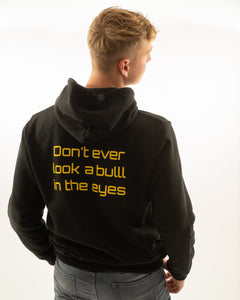 Bulllrich Hoodie "Don't Ever Look A Bulll In The Eyes" - Bulllrich