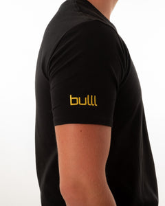 T-Shirt "The Bulll up front" Zwart - Bulllrich