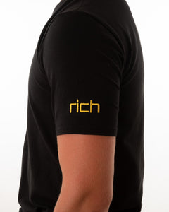 T-Shirt "The Bulll up front" Zwart - Bulllrich