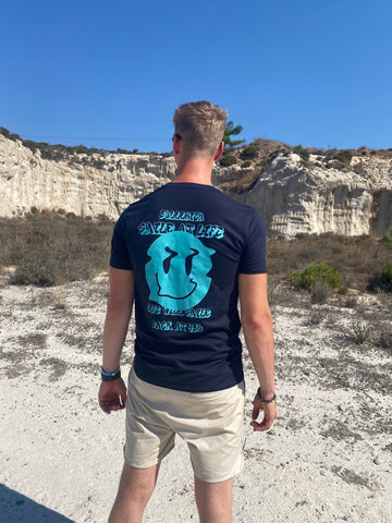 Smile At Life Tee 'Light Blue Series' - Bulllrich