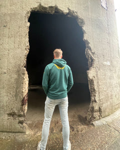 Bulllrich Hoodie "Piece Of A Bulll" Donker Groen - Bulllrich
