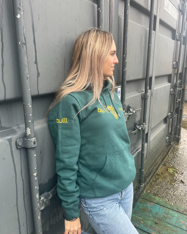 Bulllrich Hoodie "Piece Of A Bulll" Donker Groen - Bulllrich