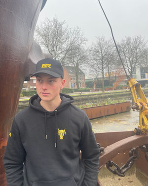 Cap BR Borduring 'Zwart' - Bulllrich