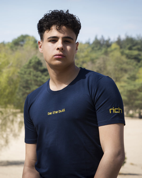 T-Shirt "Be The bulll" Navy blue - Bulllrich